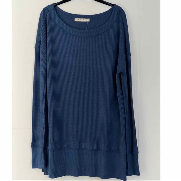 Free People North Shore Thermal Tunic Top - Picture 2 of 7